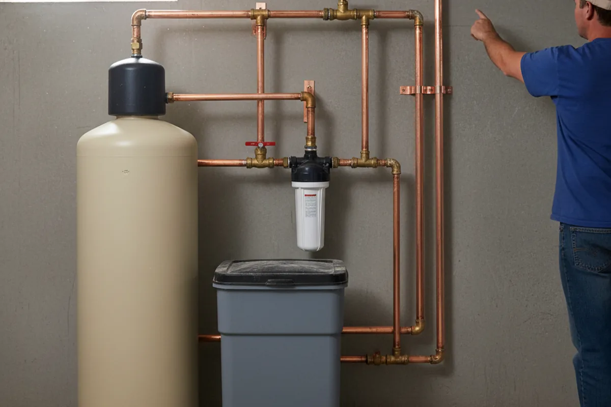 Whole-house water treatment system installed in Blanchester